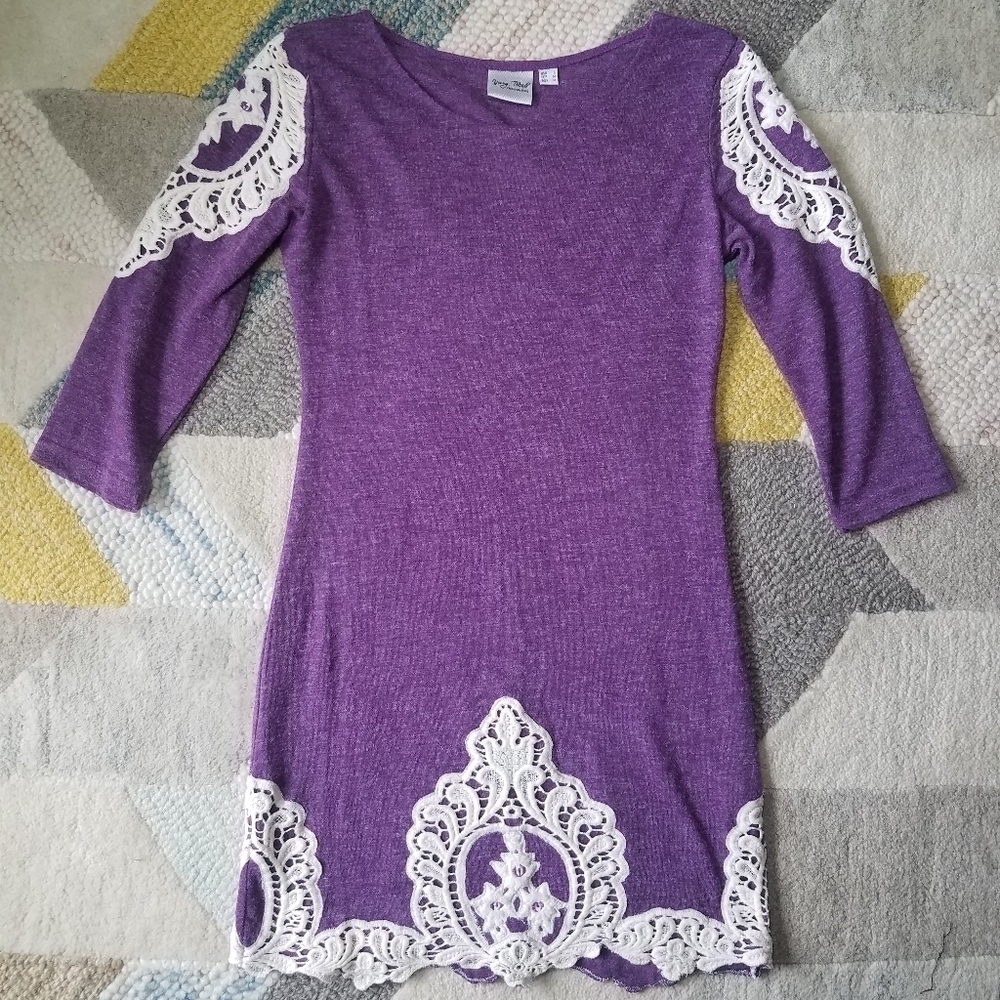 Young Threads Sweater Tunic/Dress SMALL